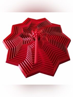 3D Printed Expandable Fidget Star Toy – Fractal Hexagon Sensory Anti-Stress